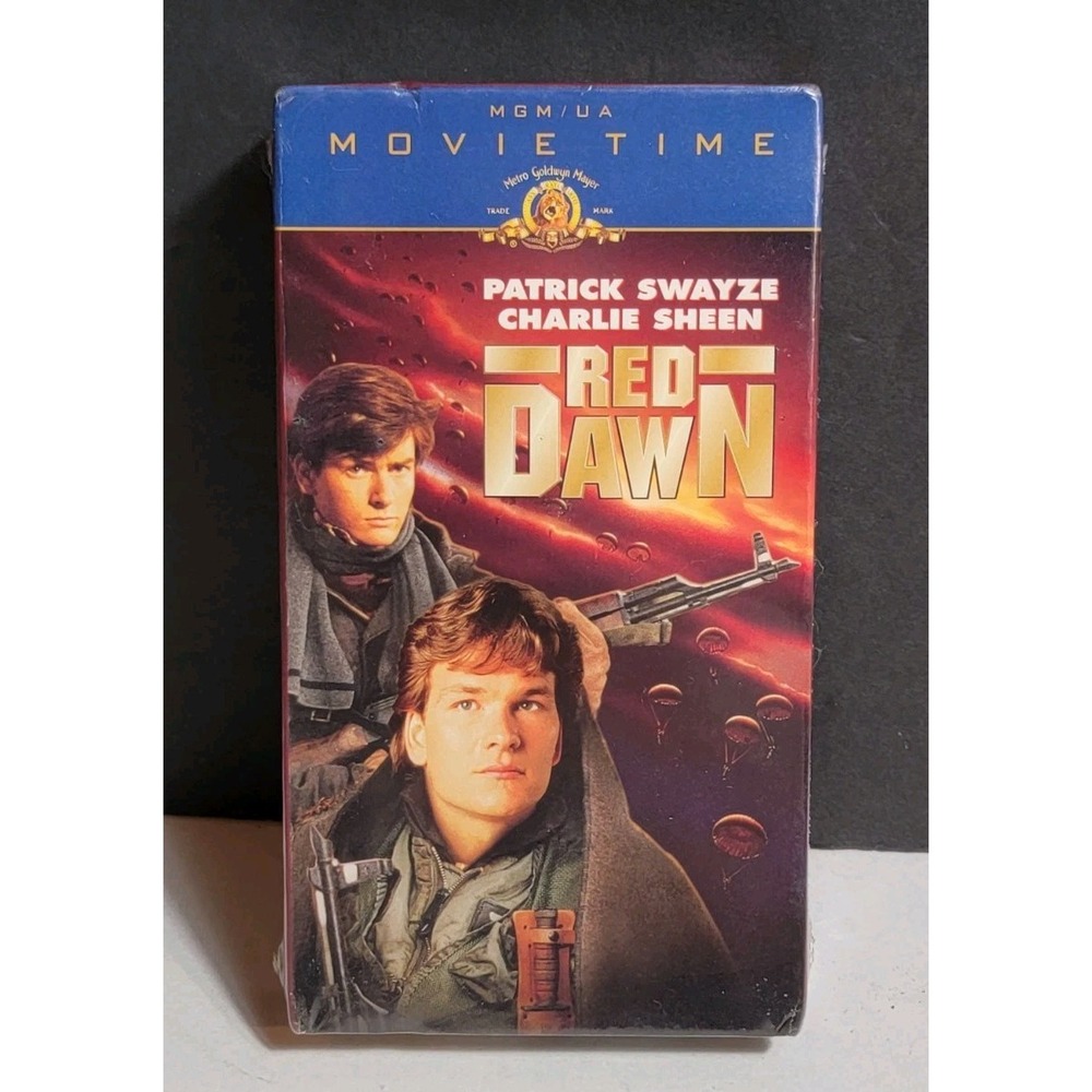 Red Dawn 1998 VHS Tape‎ Brand  New Sealed Patrick Swayze, Charlie Sheen